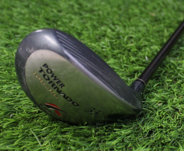 Kasco Power Tornado 33 Super Hyten Stiff 42" Lamkin Grip worn but OK