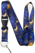 Limeloot Colorful Lanyard for Keys, ID Badges, and Accessories - Premium Lanyard