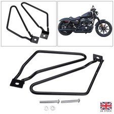 Motorcycle Saddle Bag Support Bars Mount Bracket For Honda Suzuki 2X New