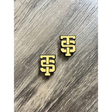 Taylor Swift TS Initials Music Celebrity Charm For Crocs Shoe Charms - 2 Pieces