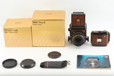 Gold Lizard [Top MINT in BOX ] Mamiya RB67 Pro S + Sekor C 127mm F3.8 From JAPAN