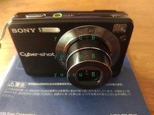 Sony Cybershot DSC-W120 7.2MP CCD Vintage Digital Camera - 100 Working-Black