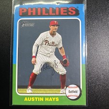 2024 Topps Heritage Austin Hays