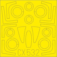 Eduard Accessories CX532 - 1:72 F-14A For Fine Molds - Neu
