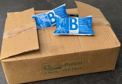 O2 Fit Bio Generator Sauerstofferzeuger Inhalator Pulver 6 x 10 Stück