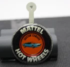 Custom  Camaro  Metal  button badge   Hot Wheels REDLINE