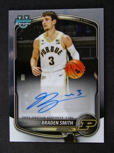 2025-26 Topps Bowman Chrome Braden Smith #CPA-BM Auto