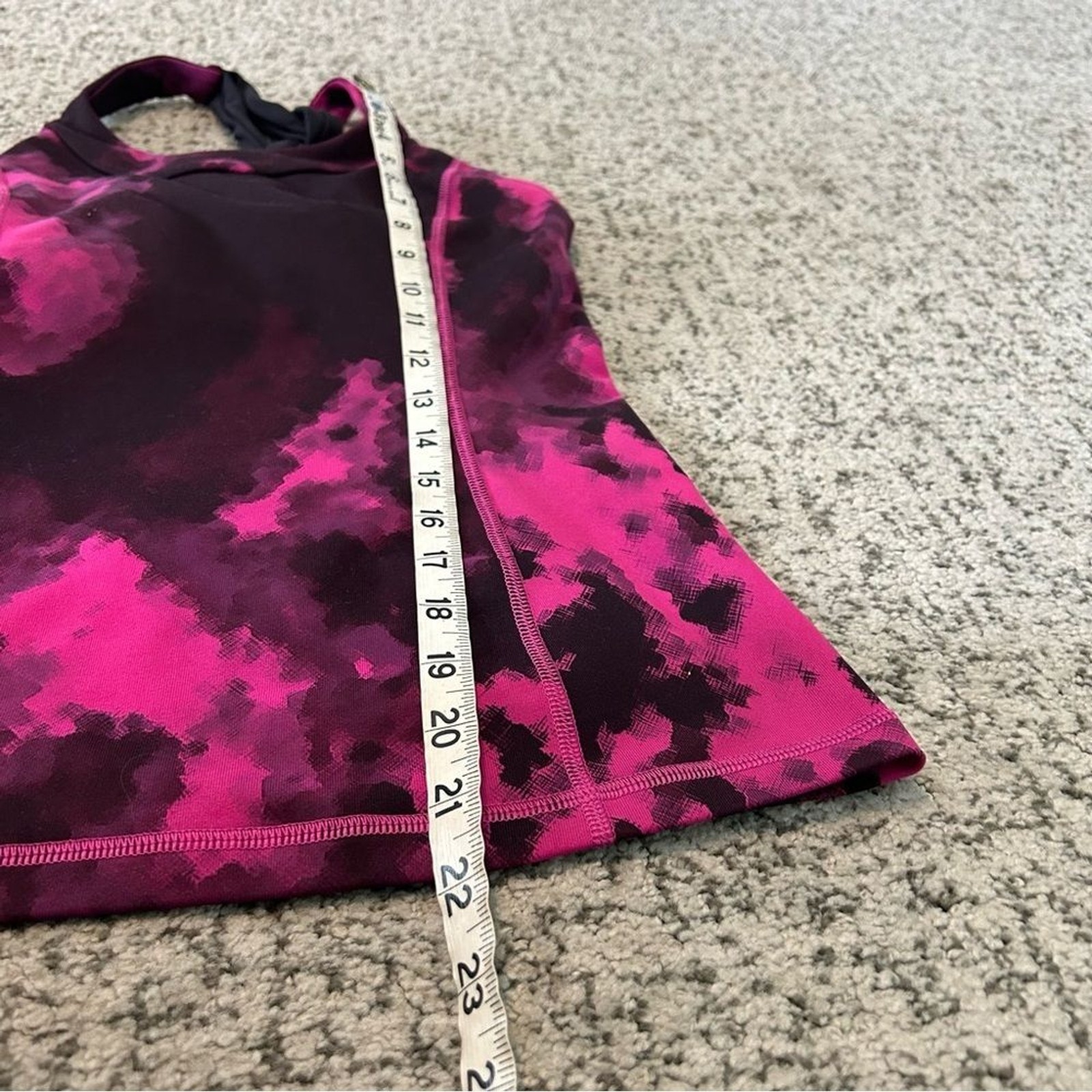 Lululemon Blooming Pixie Raspberry Black & Black … - image 13