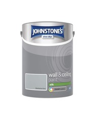 Manhattan Grey Silk Emulsion Paint for Interior Walls and Ceilings  5 Liters