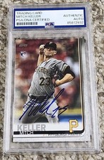 Mitch Keller Signed Auto 2019 Topps Update #US218 Baseball Card PSA DNA PIRATES 