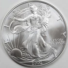 2002 American Silver Eagle (BU) - AUTHENTIC & PRISTINE - in a Capsule