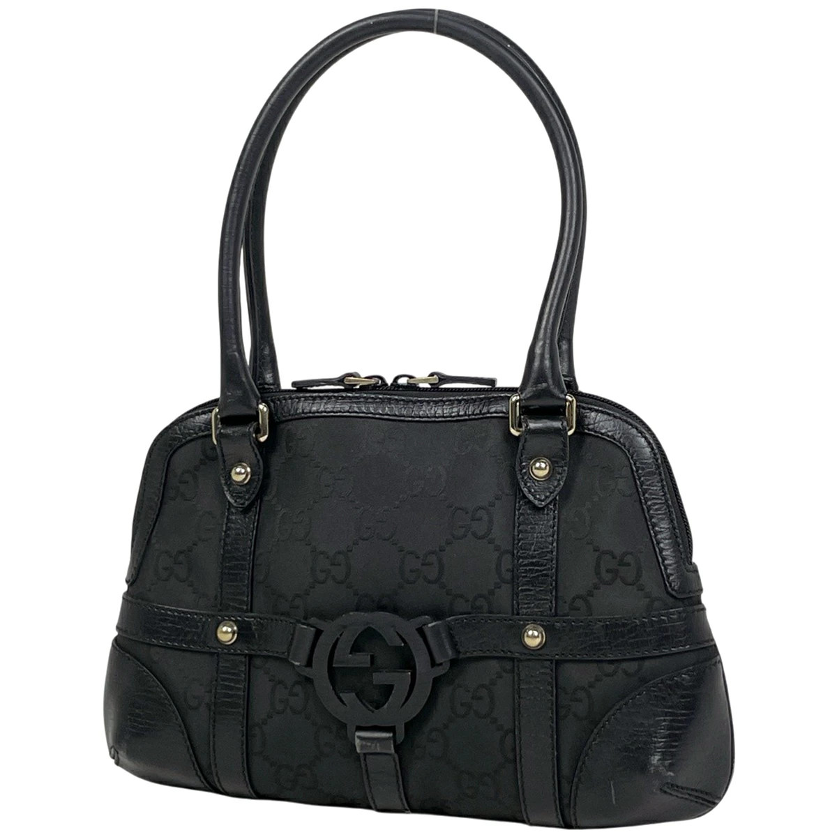 Gucci GG Pattern Handbag Interlocking G Handbag N… - image 1