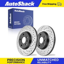 Front Drilled Slotted Brake Rotors for Chevy Sonic Volt Cruze Limited 1.4L