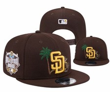 New San diego Padres Hat Unisex Era Basic Snapback Hat Adjustable Adult Cap