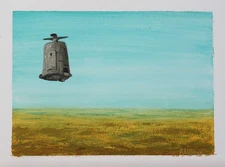 Картина Андрея Клишина "Полет Пепелаца"