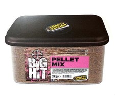 CRAFTY CATCHER BIG HIT PELLET MIX BUCKET 3kg 5.33 per kilo