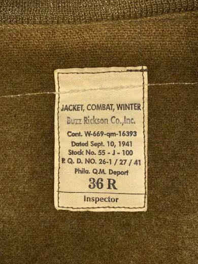 Buzz Rickson's Combat Winter Flight Jacket (Size … - image 3