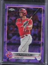 2022 Topps Chrome Sapphire Edition #557 Kyle Farmer Purple #/10