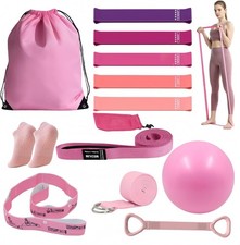 Pilates Essentials Kit for Women - Better Yoga Home Workouts with Pilates Ring
