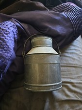 Antique Metal Milk Can.
