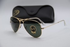 NEW RAY-BAN RB 3025 L0205 G-15 LENS GOLD AUTHENTIC FRAMES SUNGLASSES 58-14