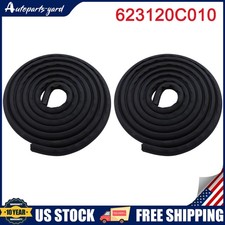 2x Front Door Weatherstrip Seals For Toyota Tundra 2000-2006 Extended Cab Pickup