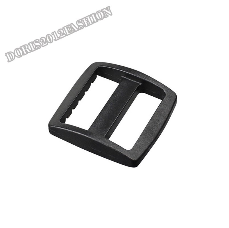 Black Plastic Slider Tri-Glide Adjust Buckles pet webbing 10/13/15/20/25mm 100pc