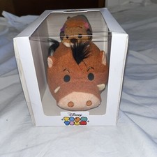 NEW Disney Store Tsum Tsum Timon Pumbaa Lion King Stack Plush Subscription Set