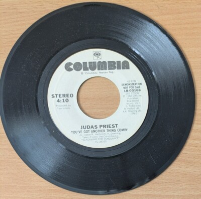 JUDAS PRIEST you've got another thing comin' USA 7'' PROMO