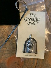 V-Twin Motorcycle Guardian Angel Good Luck Gremlin Bell Made in USA