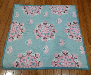 Pottery Barn Kids Brooklyn Quilted Euro Sham Pink Aqua Set Of 2 Ebay