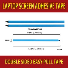 12.5" 13.3" 14" 15.6" For LCD Screen Repairs Easy-Pull Strips Double-Sided Tape