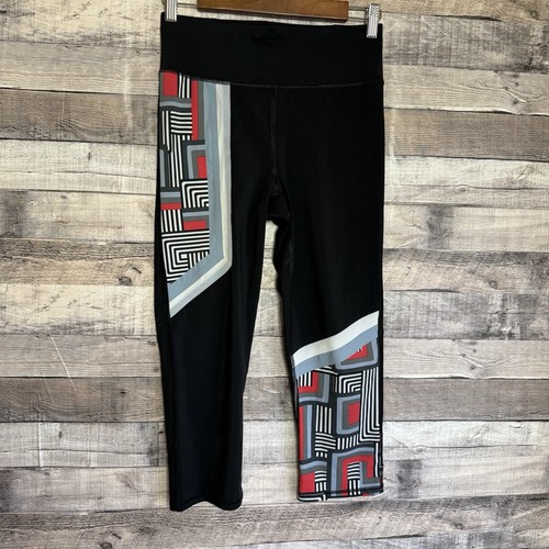 Sweaty Betty London The Zero Gravity Women's Black Red Leggings Size Small