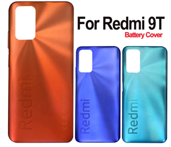 For Xiaomi Redmi 9T Back Battery Cover J19S M2010J19SG M2010J19SY