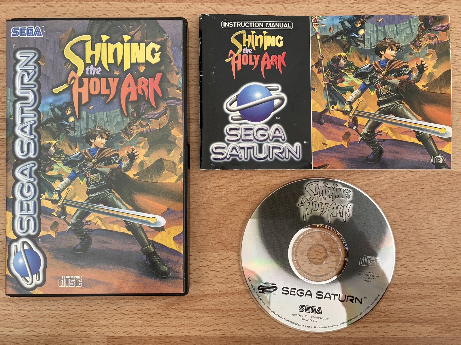 SHINING THE HOLY ARK Sur Sega Saturn - Jeu D'occasion - Série Shining Force