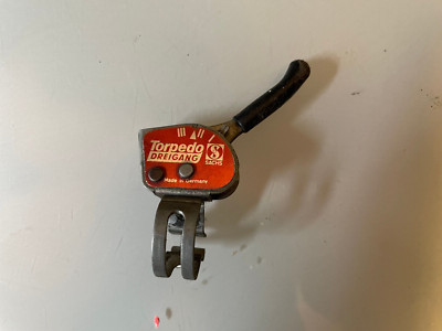 gebrauchter sachs  torpedo  3-gang daumenschalter ,rot, aus 60er+70er jahre