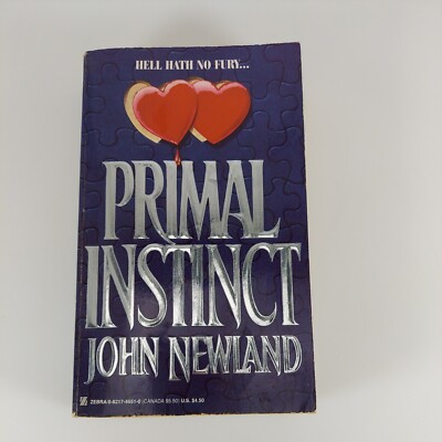 Primal Instinct by John Newland Zebra 1st Printing PB 1994