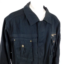 Boulder Creek Trading Company Men Black Coat Jacket Barn Utility Fishing Sz 4XL