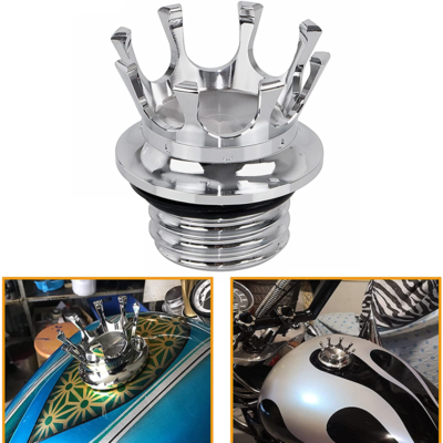 Motorcycle CNC Aluminum Fuel Gas Tank Decorative Oil Cap For Harley Davidson Sportster Xl 1200 883 X48 Dyna I.376810571