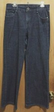 Jeanstar Womens Dark Wash Blue Denim Straight Leg Jeans Stretch size 12