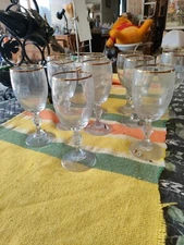 Bohemian Crystal Glasses No.12 Czechoslovakia