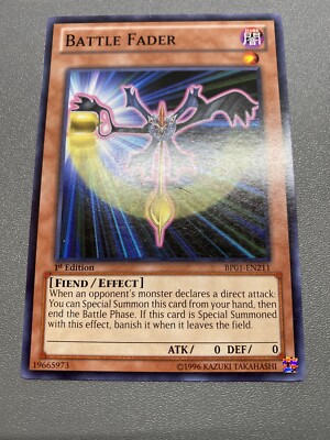 Yu-Gi-Oh! Battle Fader Common 1st Edition BP01-EN211 MP | eBay