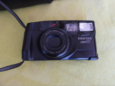analoge kamera pentax ZOOM 90 IN SEHR GUTEM ZUSTAND, WURDE GETESTET