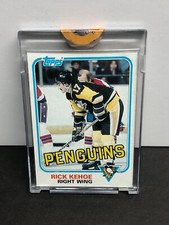 1981-82 Topps RICK KEHOE (TOPPS VAULT) Pittsburgh Penguins PROOF cards