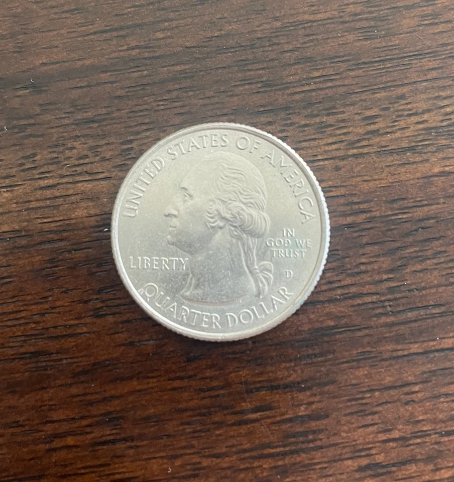 2020 Bat Quarter Coin Mint Mark D American Samoa Park Coins Rare US Coins - Image 2 of 2