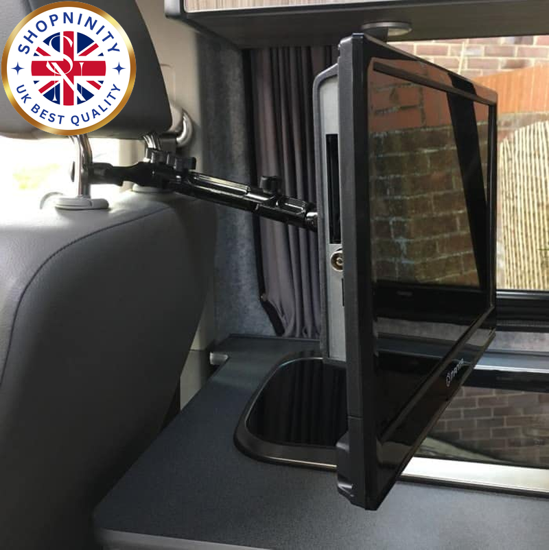 Gallant Campervan TV Bracket VESA Headrest Mount for VW T4, T5, T6