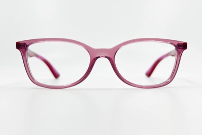 Ray-Ban JR RB1586 3777 Pink Crystal Ruby Red Eyeglasses Frame 47-16-130 11174