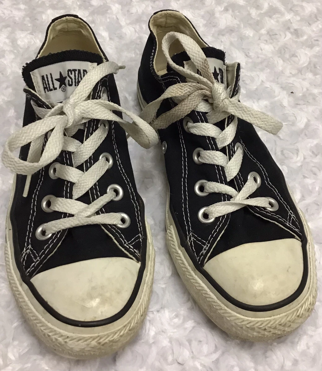 Black converse top size 6 ebay