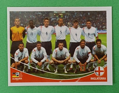 2006 Navarrete Germany World Cup FIFA Action #071 ENGLAND SOCCER TEAM Sticker