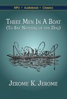 Three Men in a Boat - Mp3 Cd Audiobook in Dvd case
